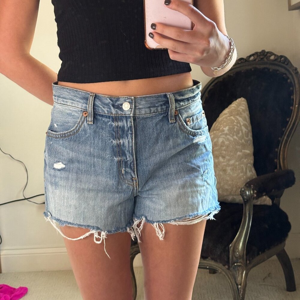 Denim shorts size 27
